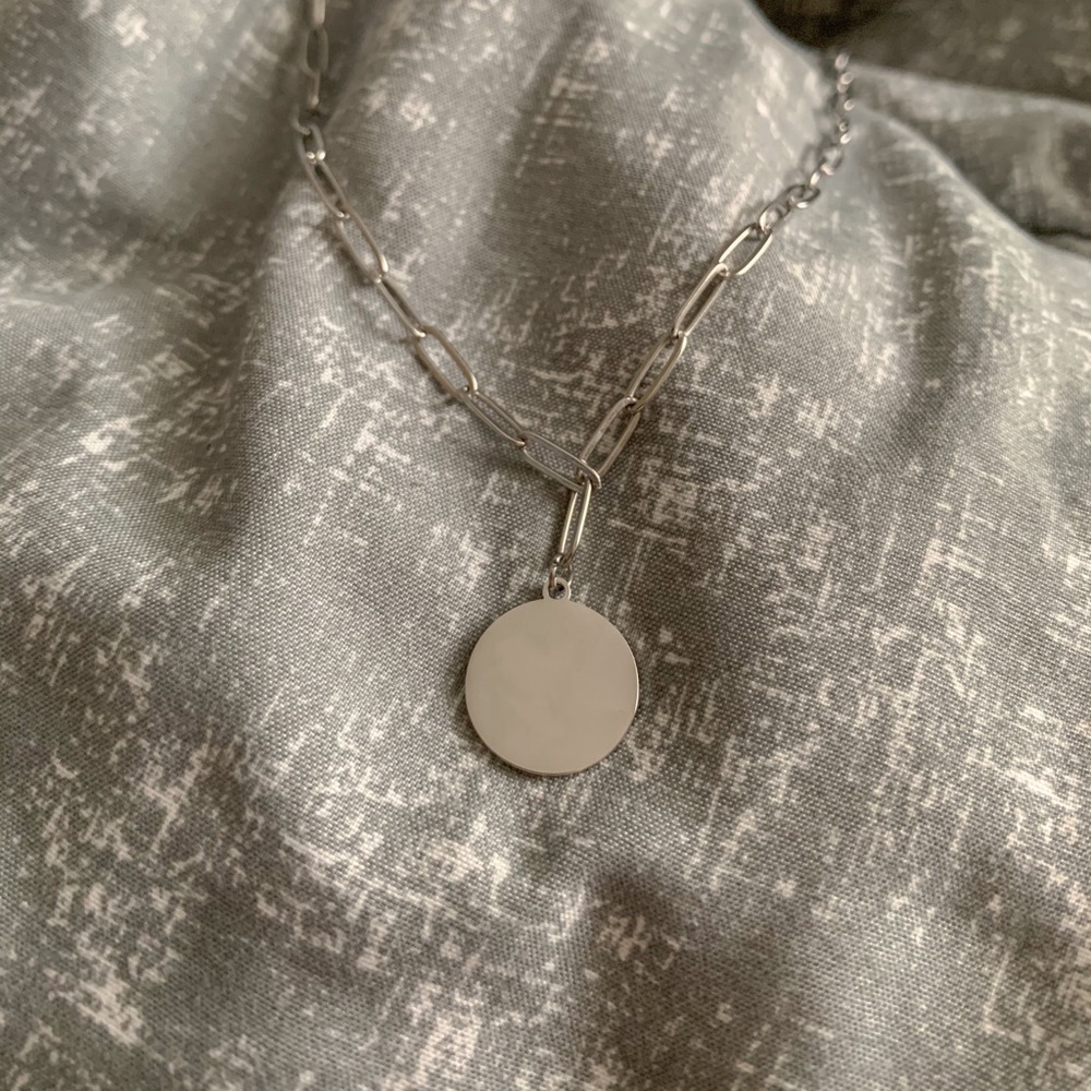 Silver smiley face - Picture 2 of 4